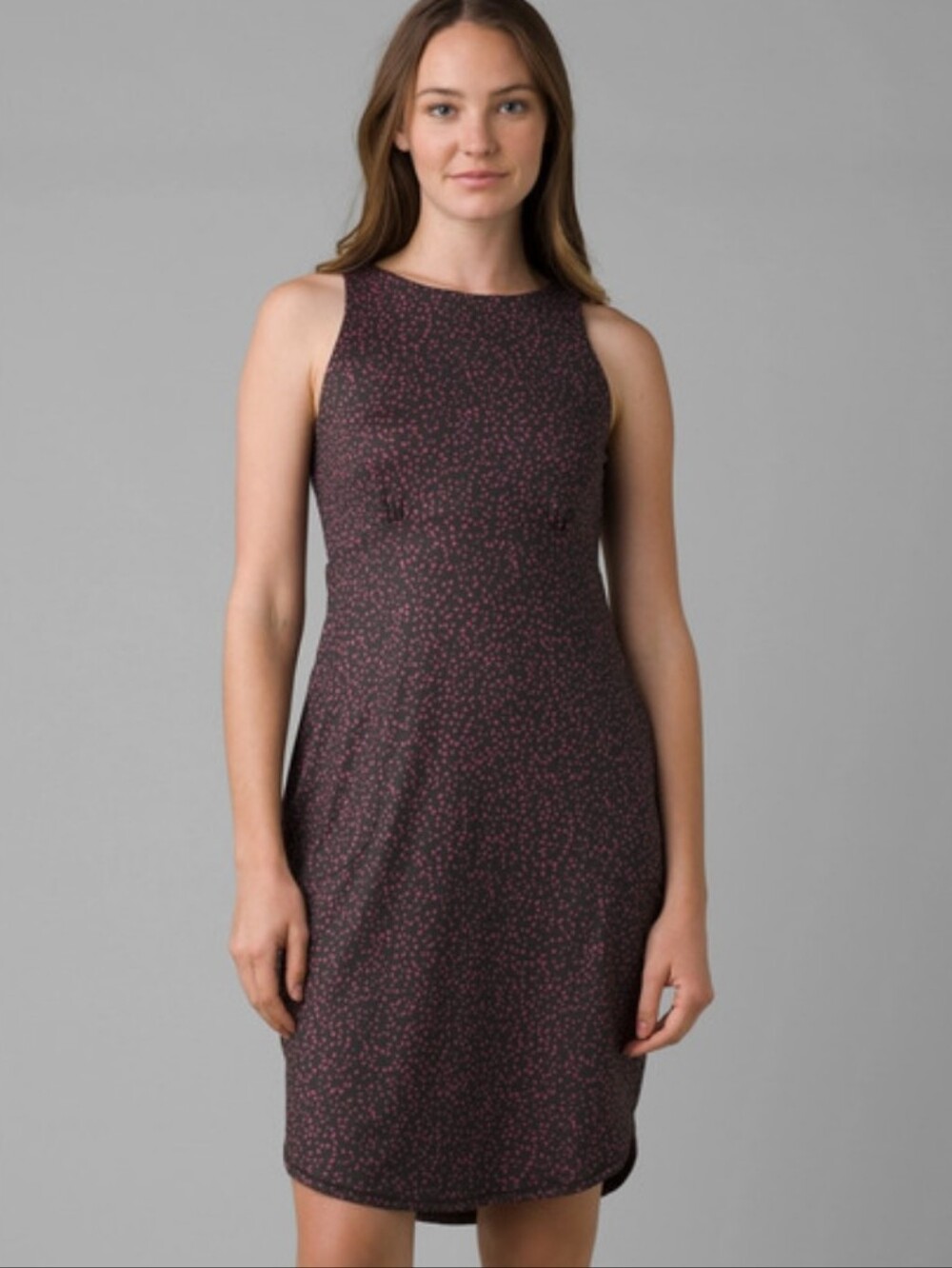 Prana Emerald Lake Dress In "Deep Pine Spots" Color